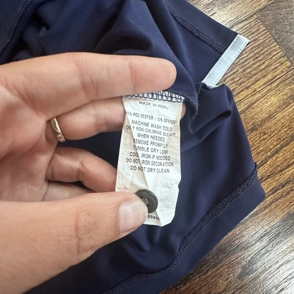 Grayson Golf Polo Shirt Mens 2XX Large Performance Blue Stretch Made Peru - Picture 5 of 12